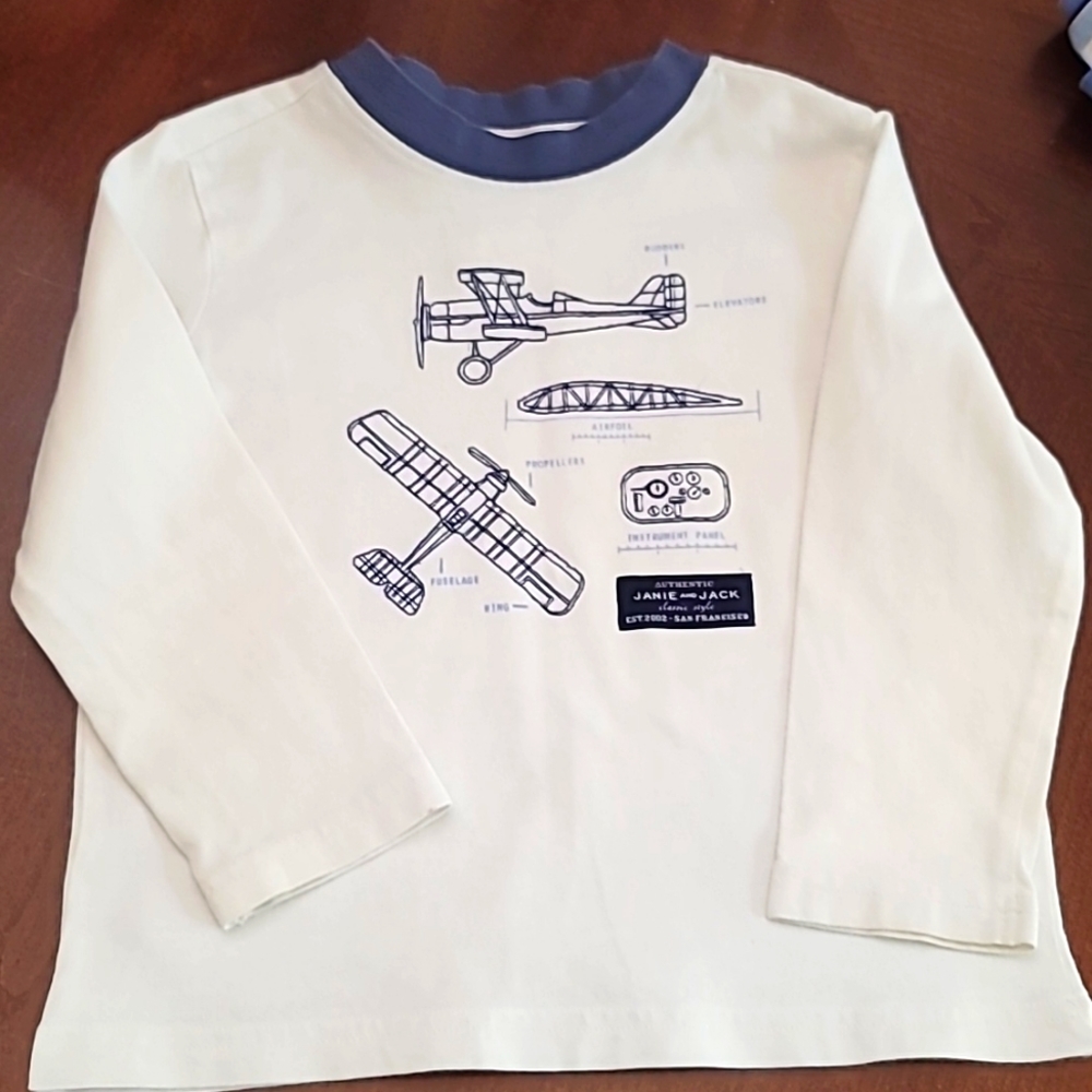Janie and Jack Long Sleve Shirt 2T